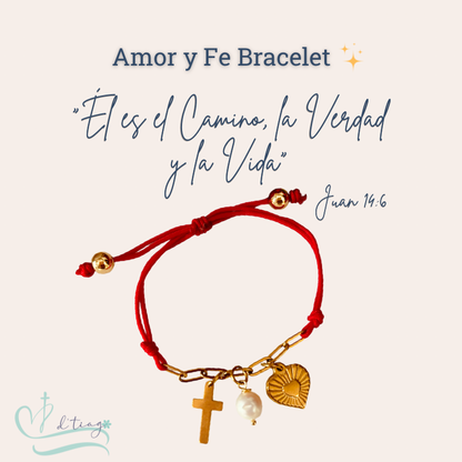 Pulsera Amor y Fe- HDJ