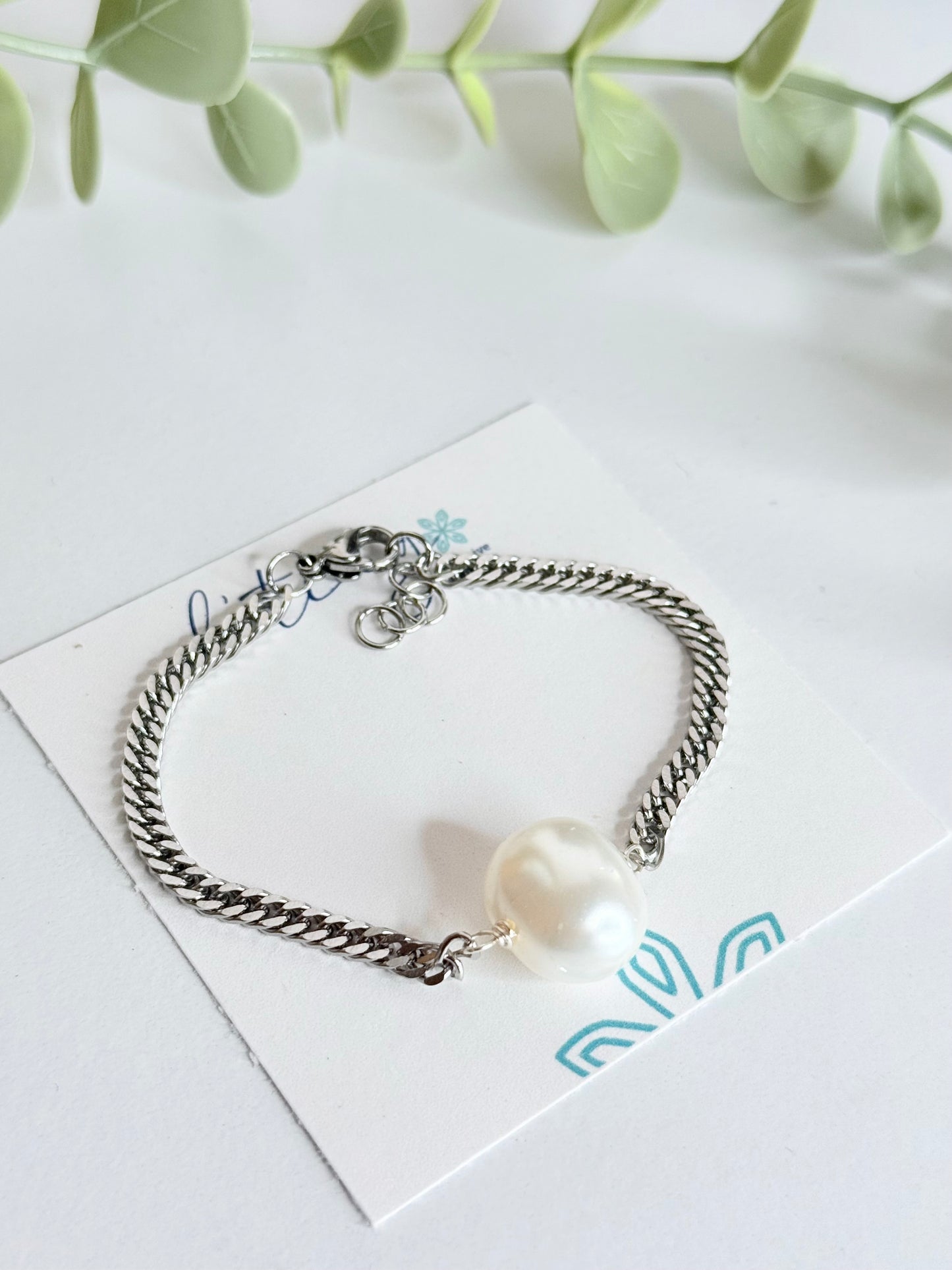Perla Silver Bracelet