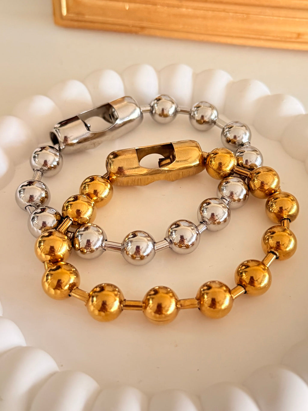 Military Ball Bracelet