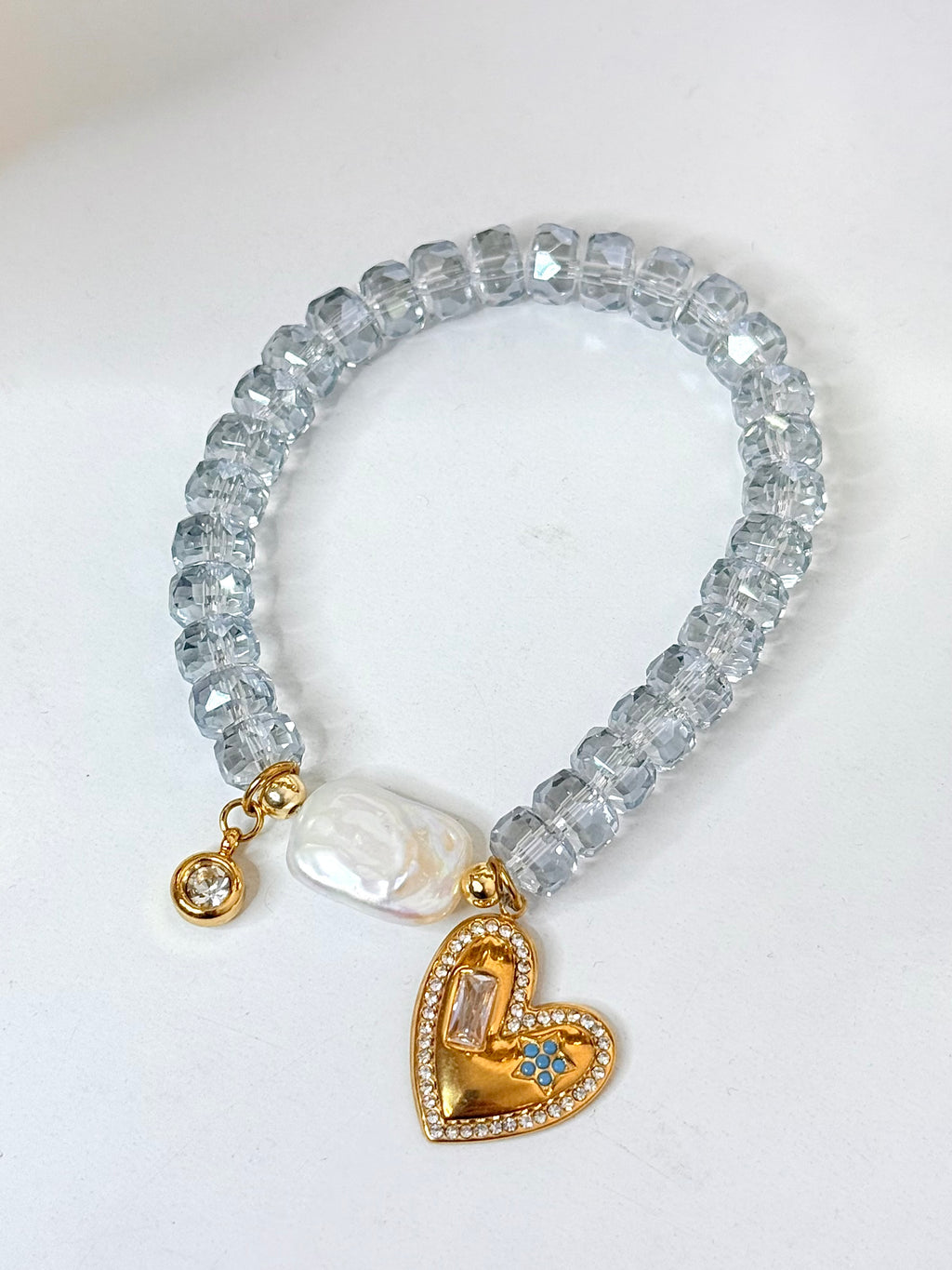 Miranda Heart Cristal Bracelet