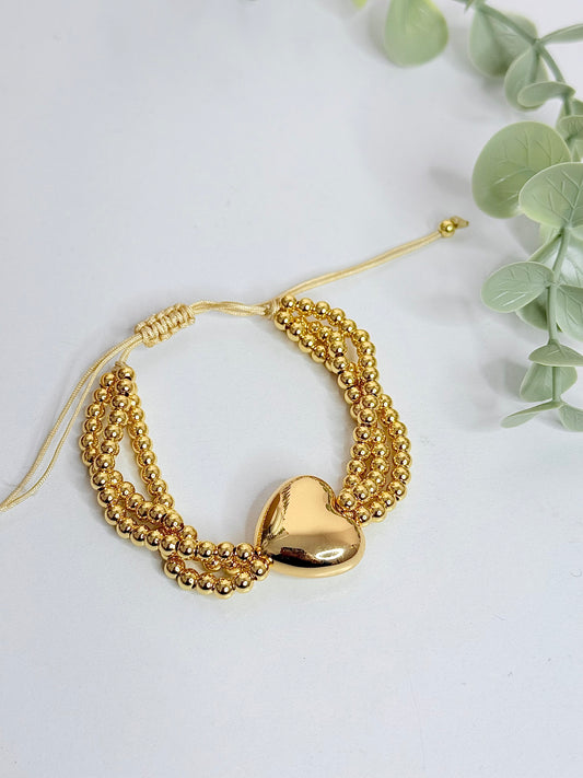 Only Heart Gold Bracelet