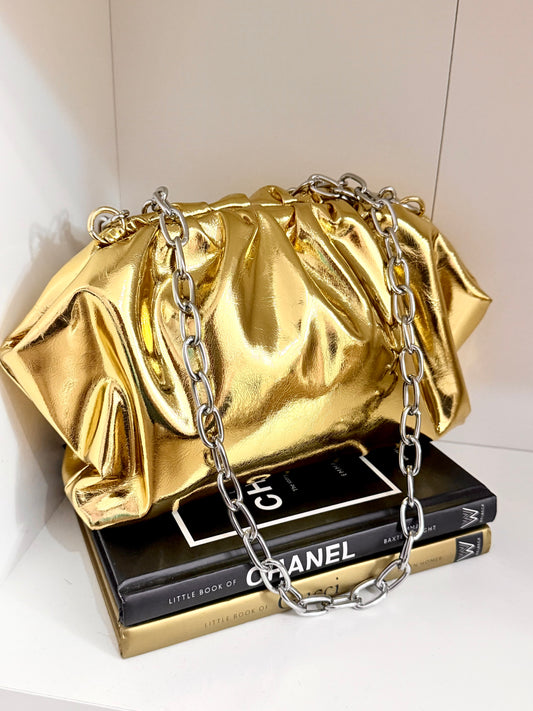 Gold & Silver Zara Bag