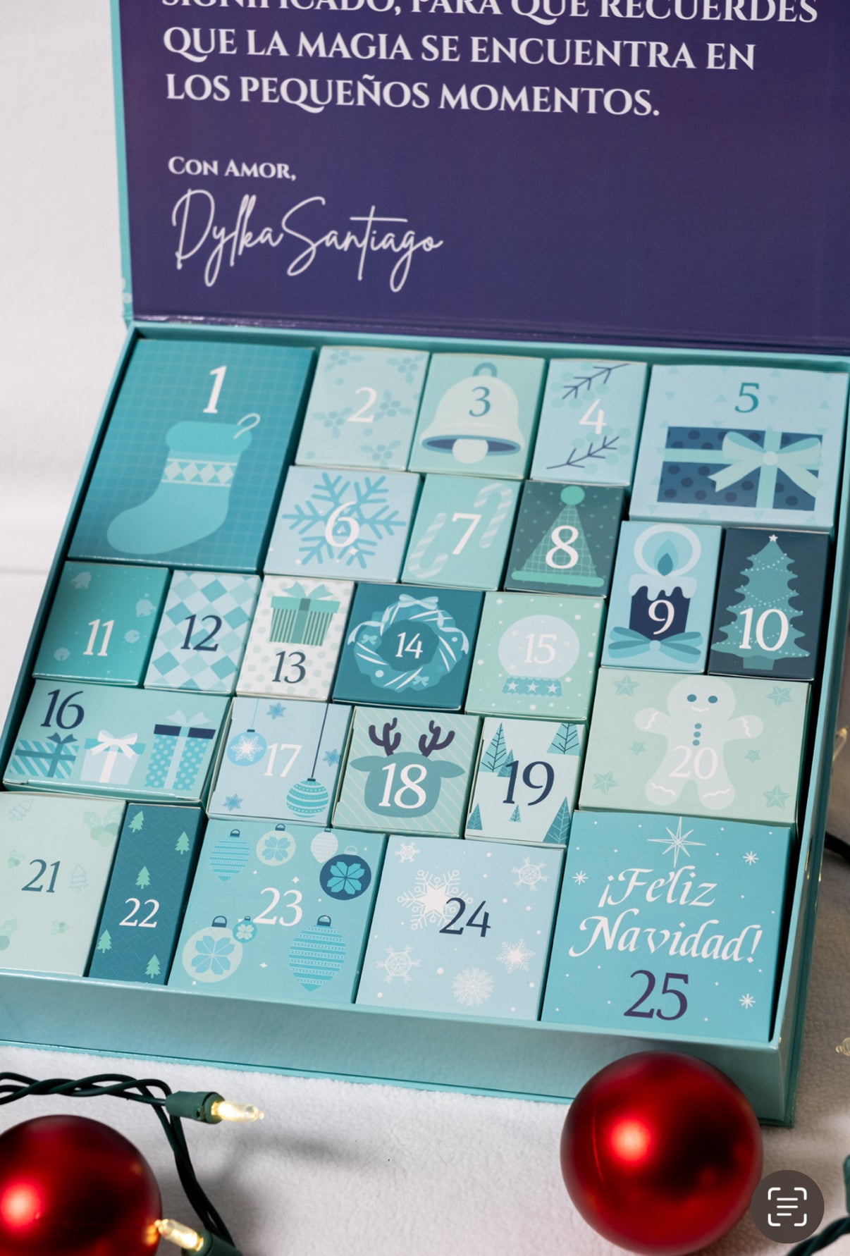 Limitada 25 Días Caja de Adviento 2025
