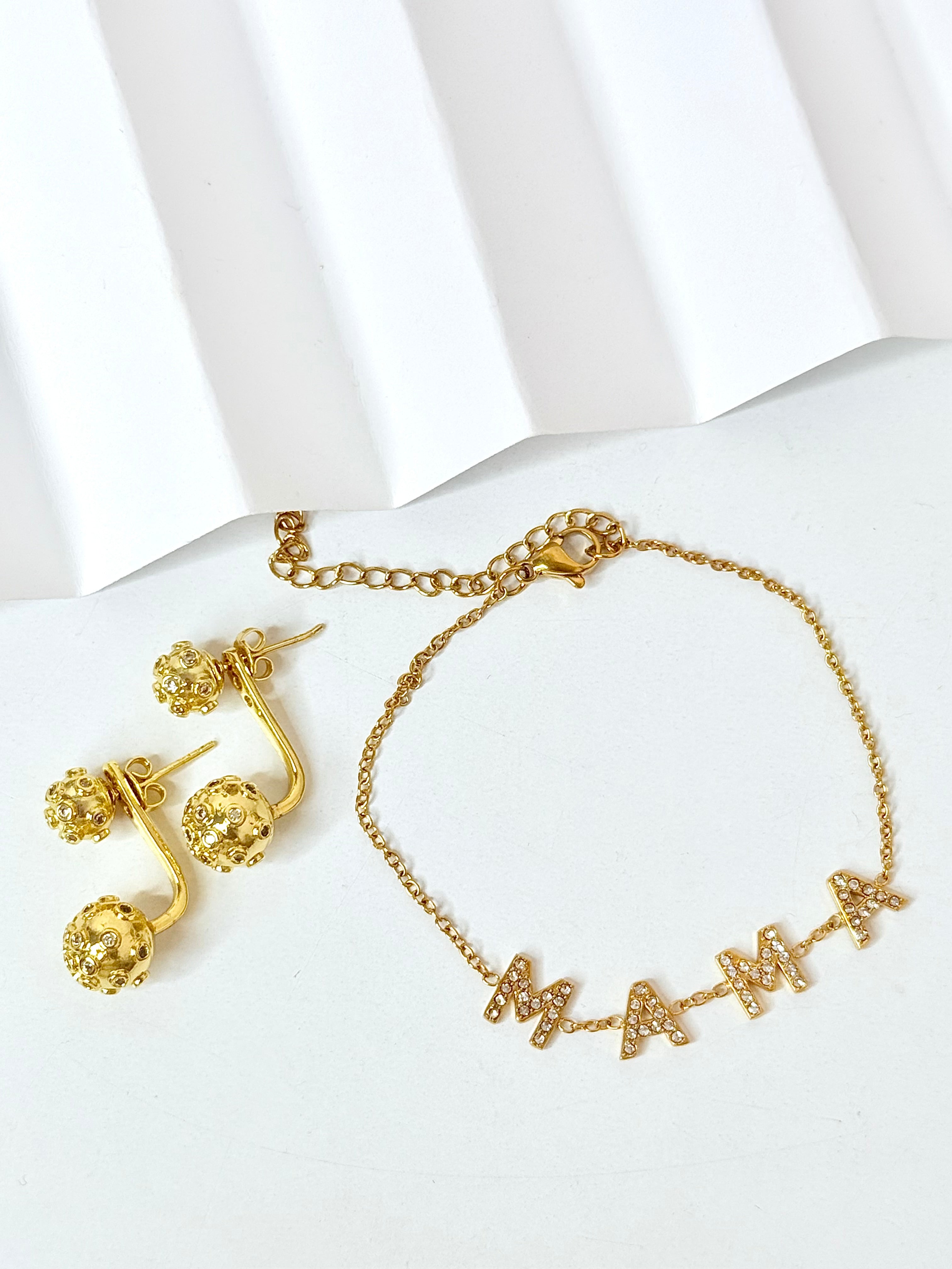 Para la mama que lo Tiene Todo Set: Incluye 2 piezas (par de pantallas y pulsera)