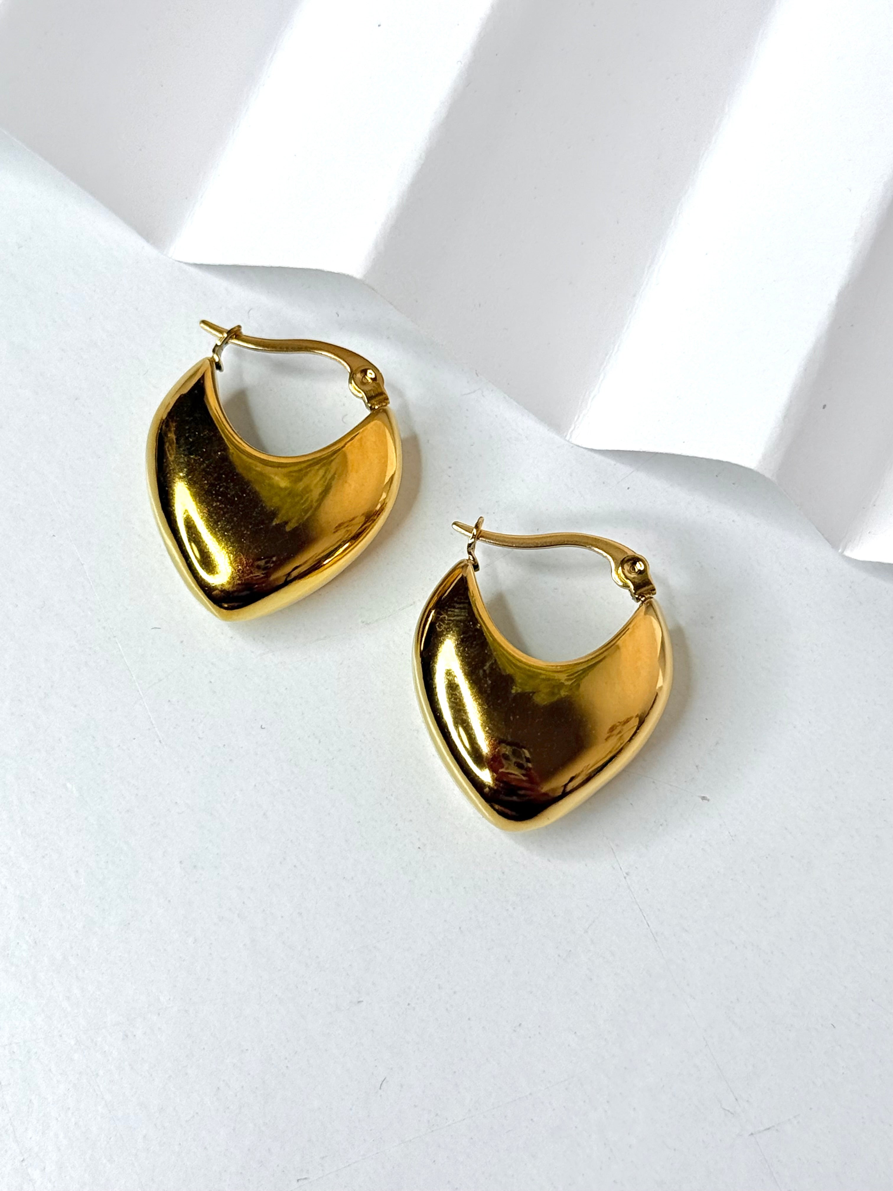 Chunky Gold Earring