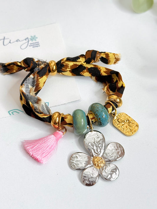 Leopard Charm Bracelet