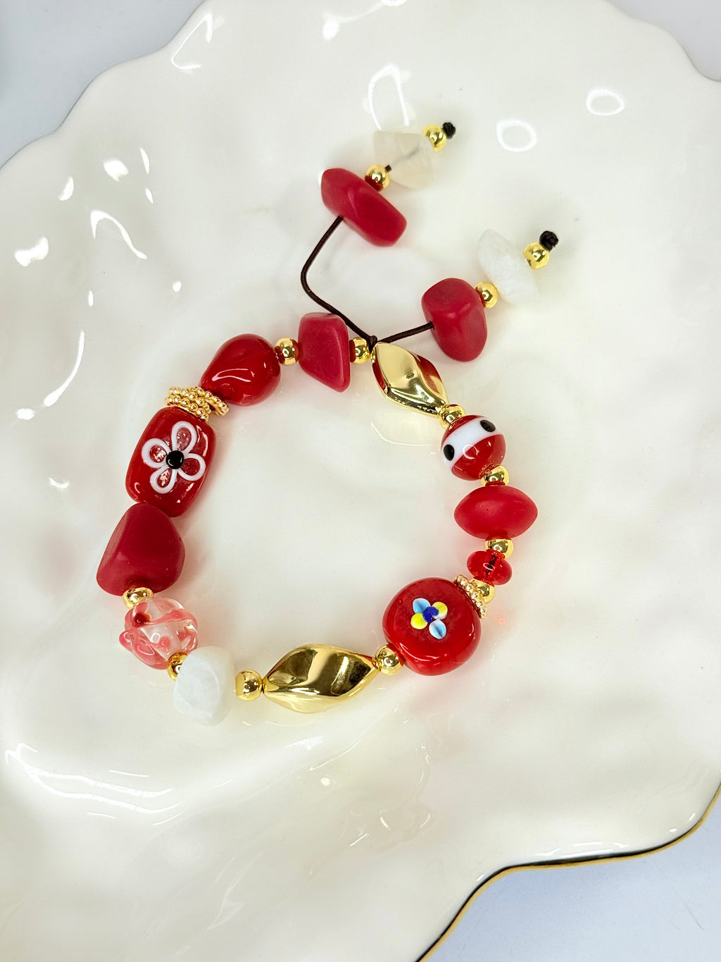 Positano Red Bracelet