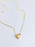 Corazon dorado Necklace