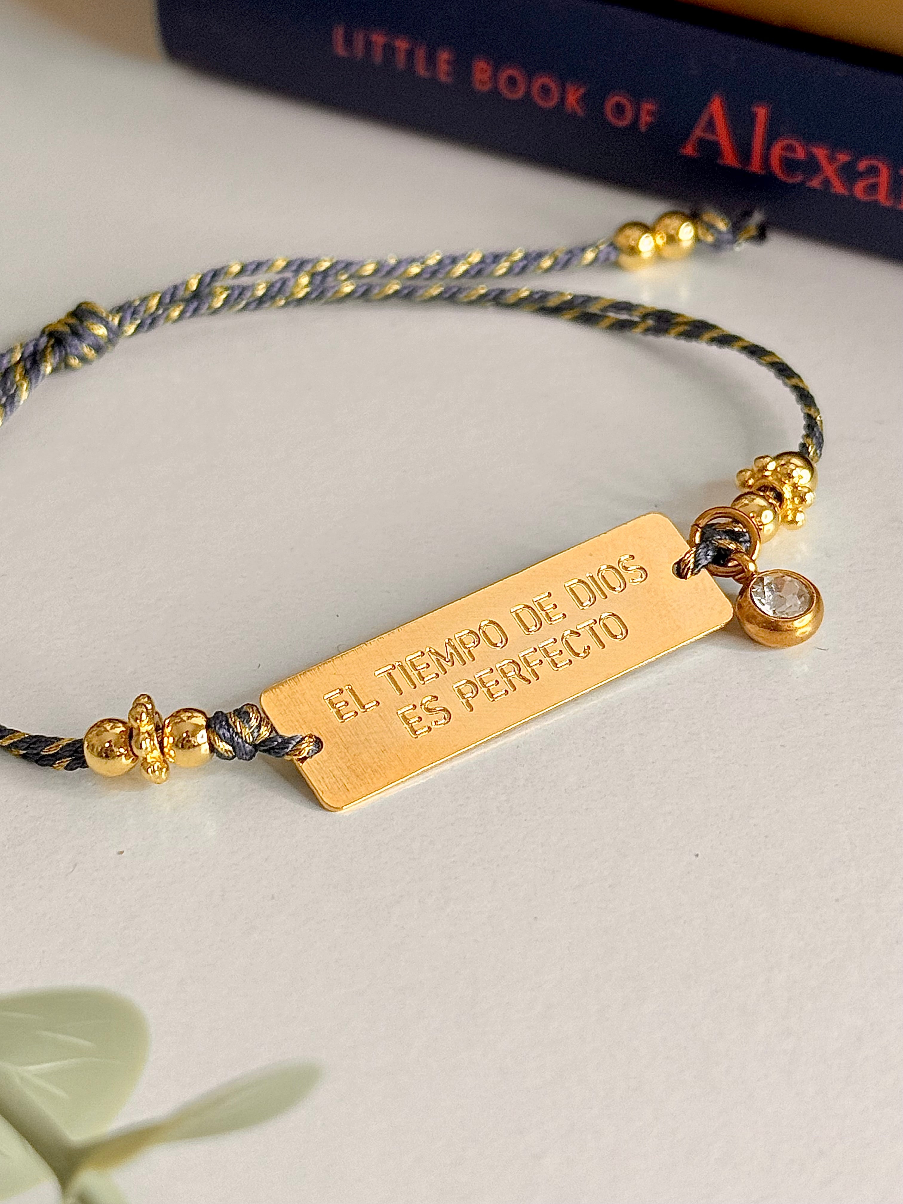 El Tiempo de Dios es Perfecto Bracelet- hdj