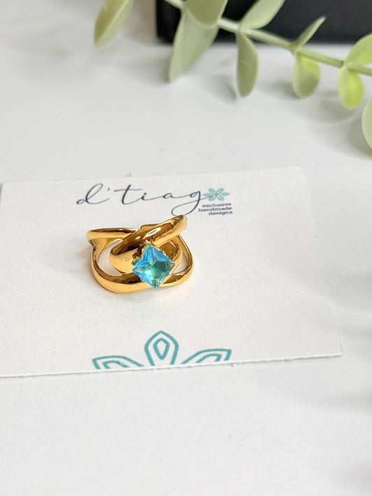Aquamarine Ring