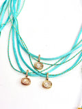 Lana Aqua Cord Necklace