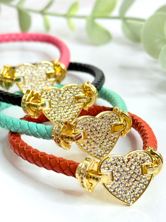 Carola Color Heart Bracelet