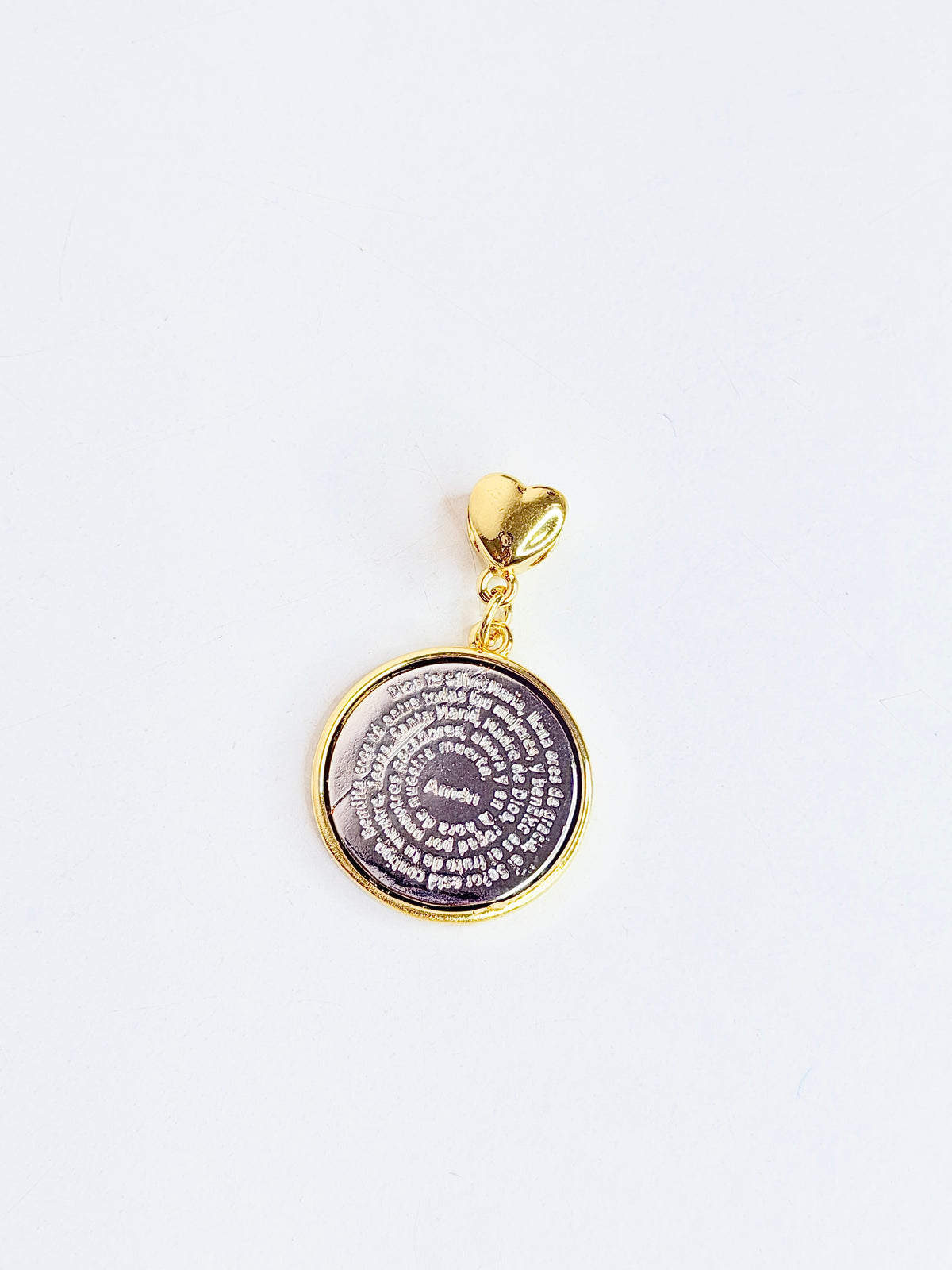 Padre Nuestro Charm for Magnetic Necklace
