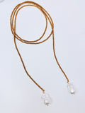 Long Pearl Necklace