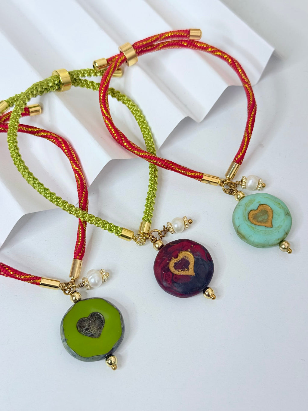 Stone Charm Bracelet