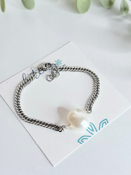 Perla Silver Bracelet
