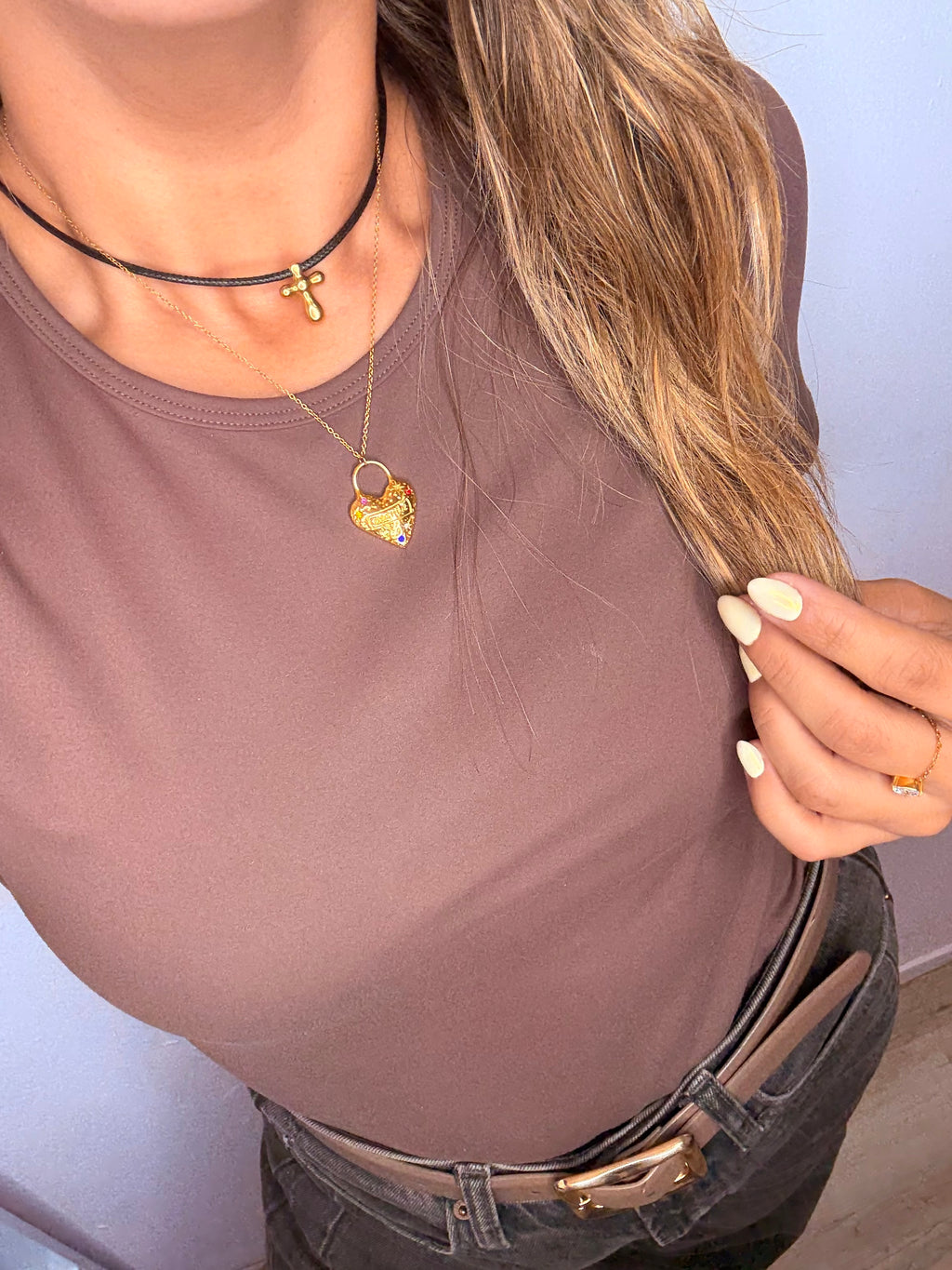 Para la mama que se lo merece TODO: Incluye 2 piezas (set de pantallas y collar)