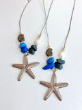 Silver Star Fish Necklace