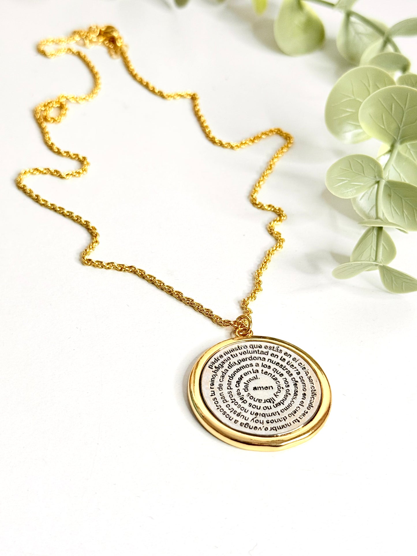 Padre Nuestro Necklace