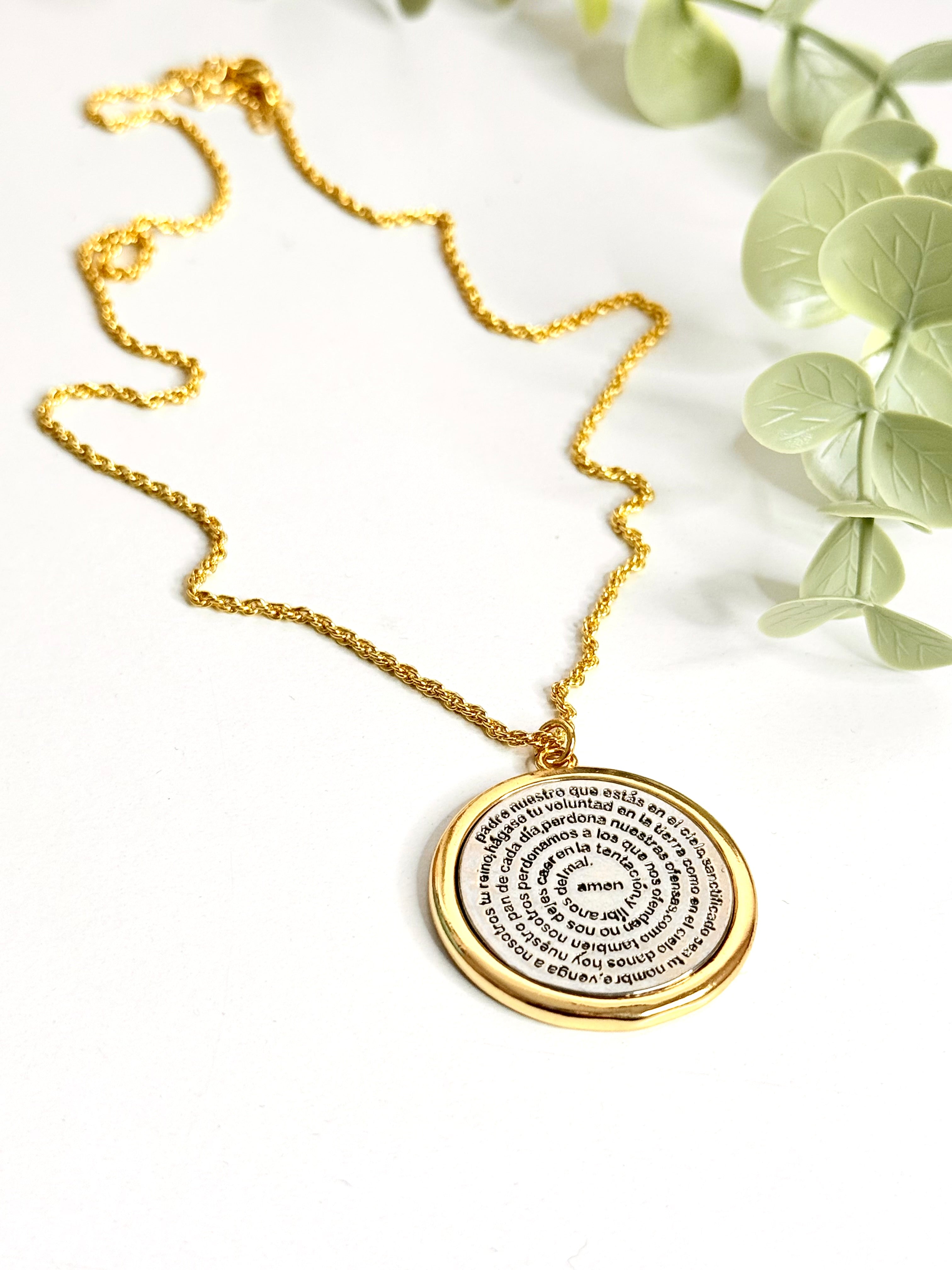 Padre Nuestro Necklace