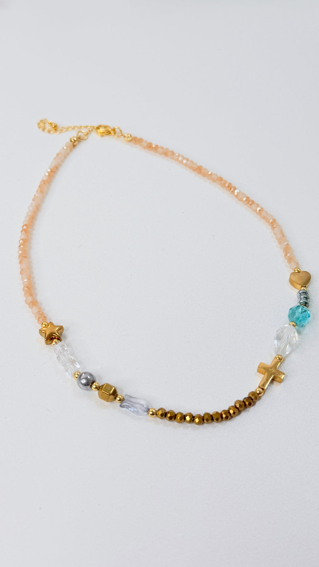 Collar Historia de Jesus Necklace + Bracelet (selecciona el set o individual)