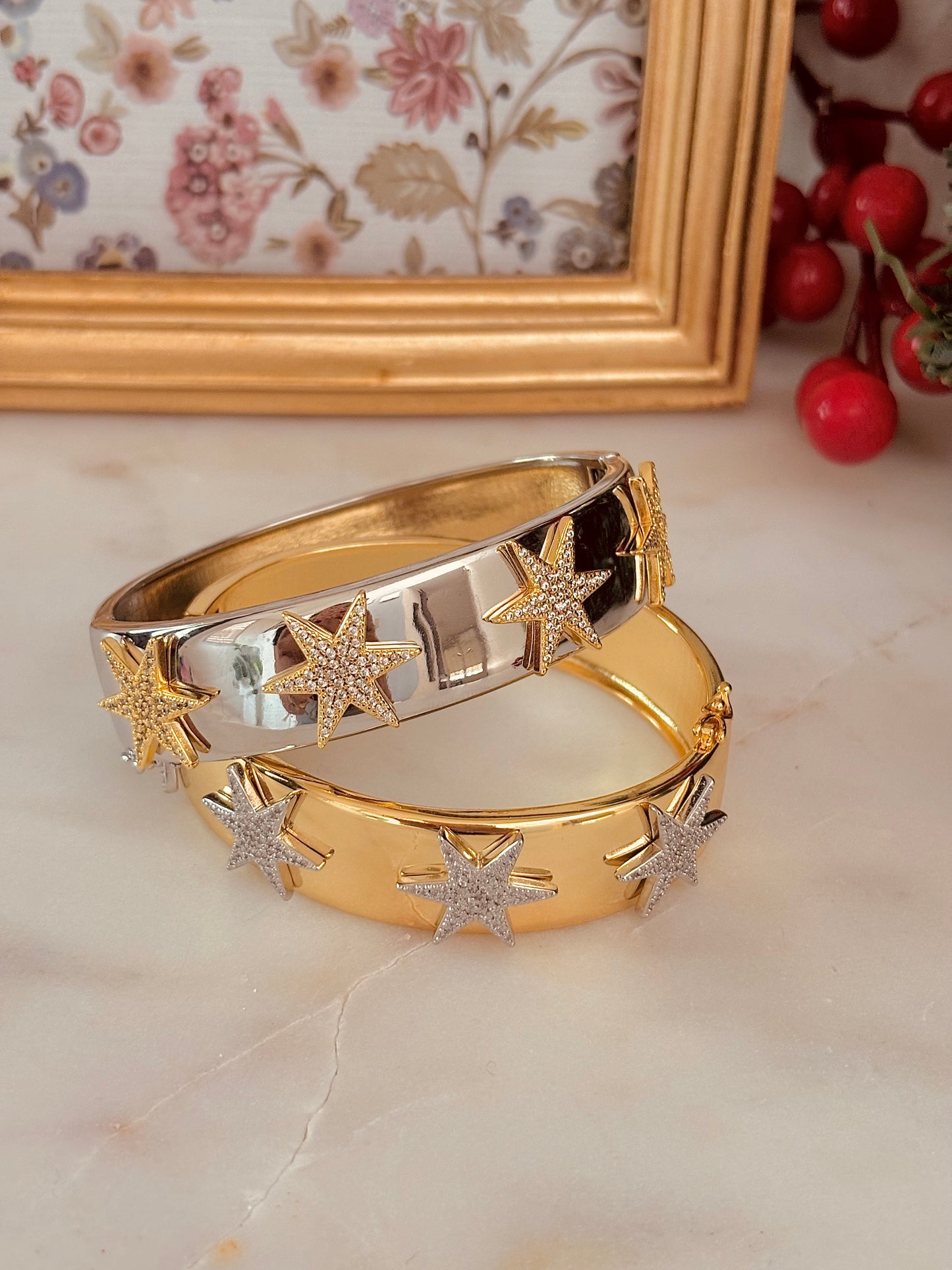 Star Bangle Bracelet