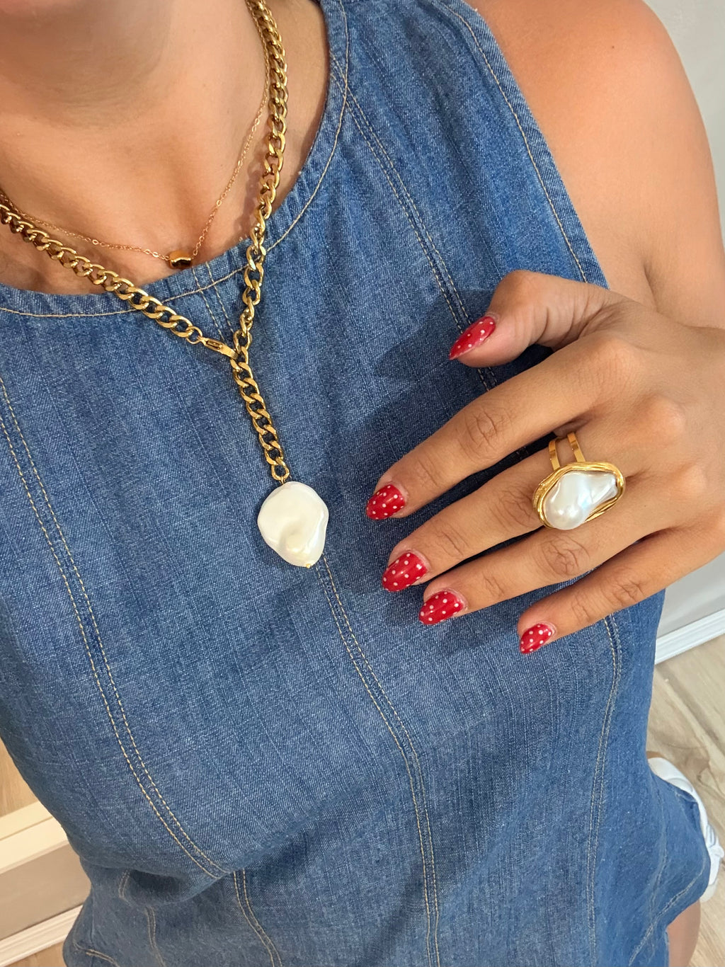 Big Pearl Ring