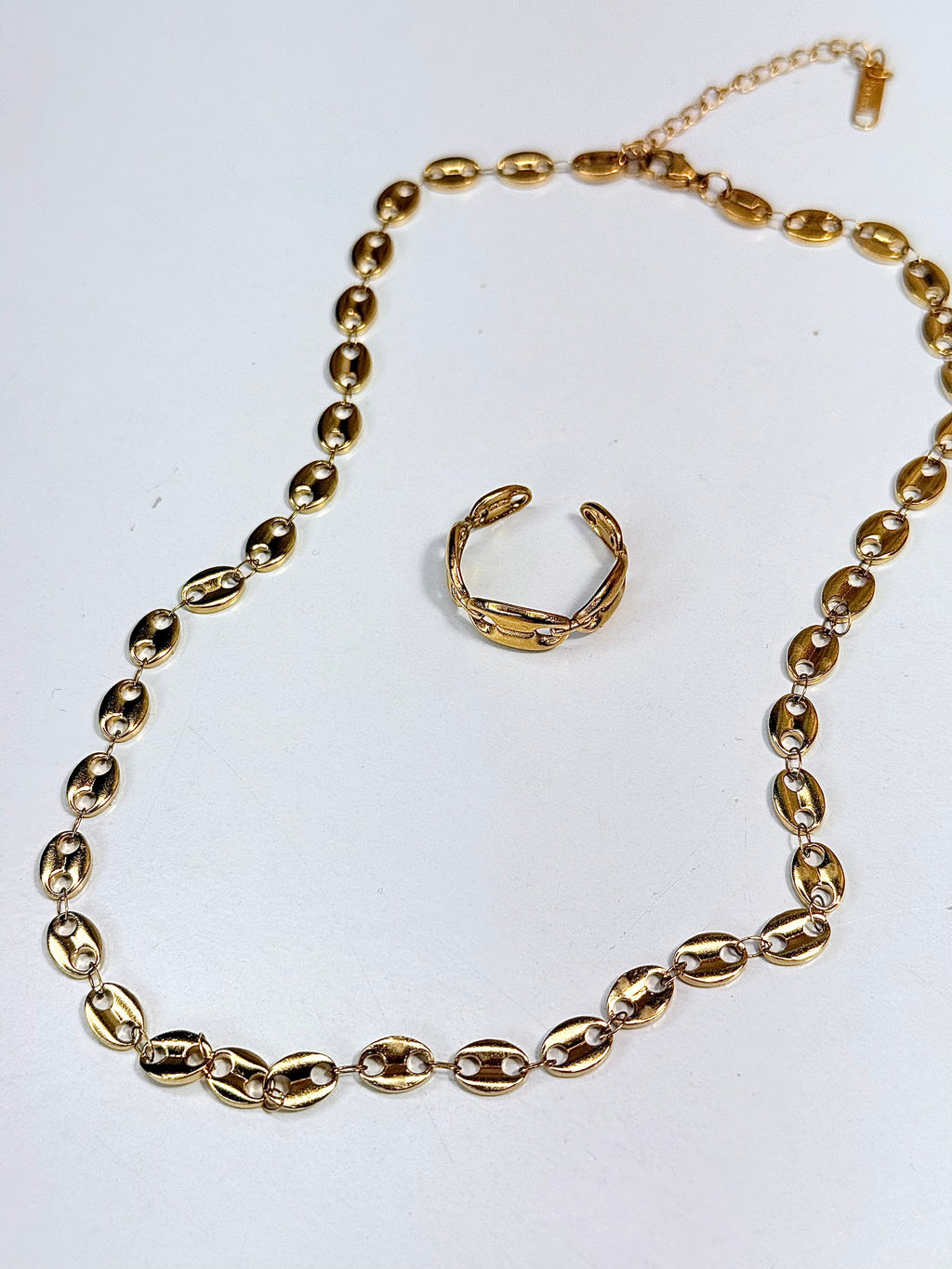 Gusxi Set Ring & Necklace