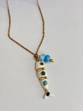 White Fish Necklace