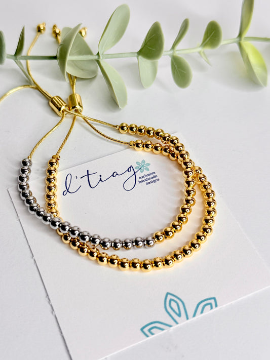 Double Ball Set Bracelet