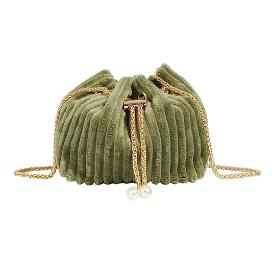 Velvet Green Zara Bag