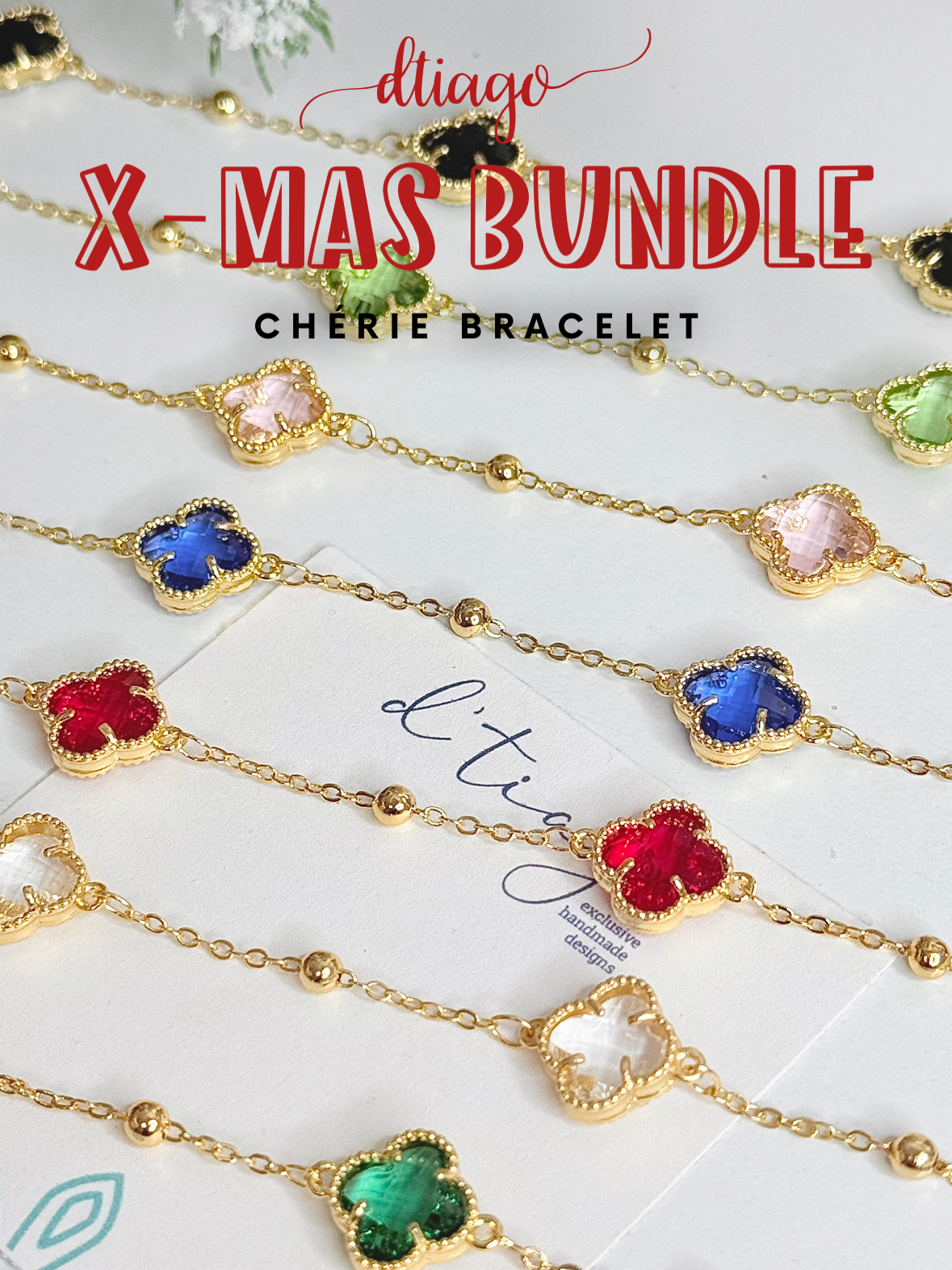 Dtiago X-mas Bundle Set Chérie Bracelet