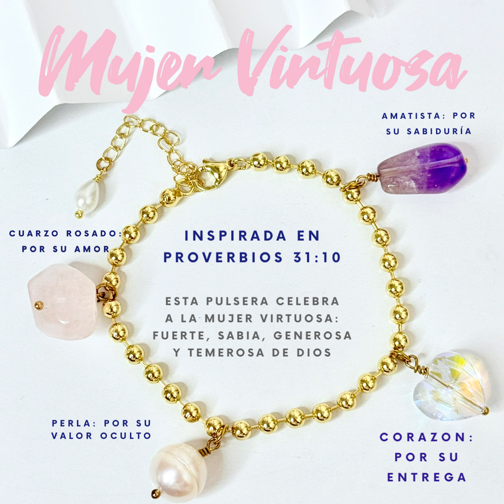Mujer Virtuosa Bracelet- HDJ