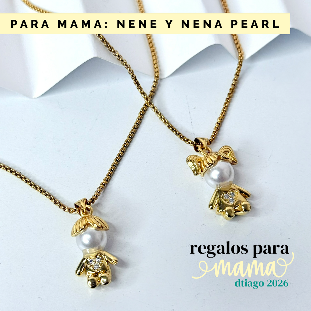 Para mama: Nena y Nena Pearl Necklace