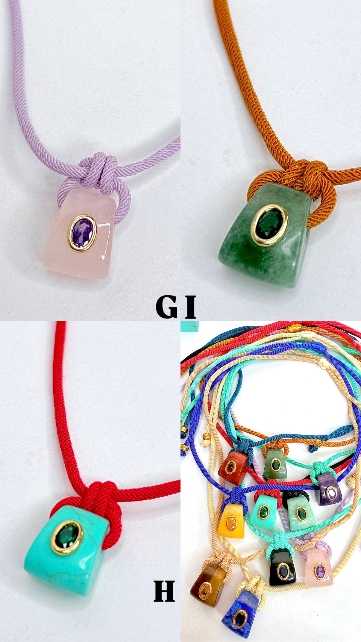 Oly Natural Stone Necklace