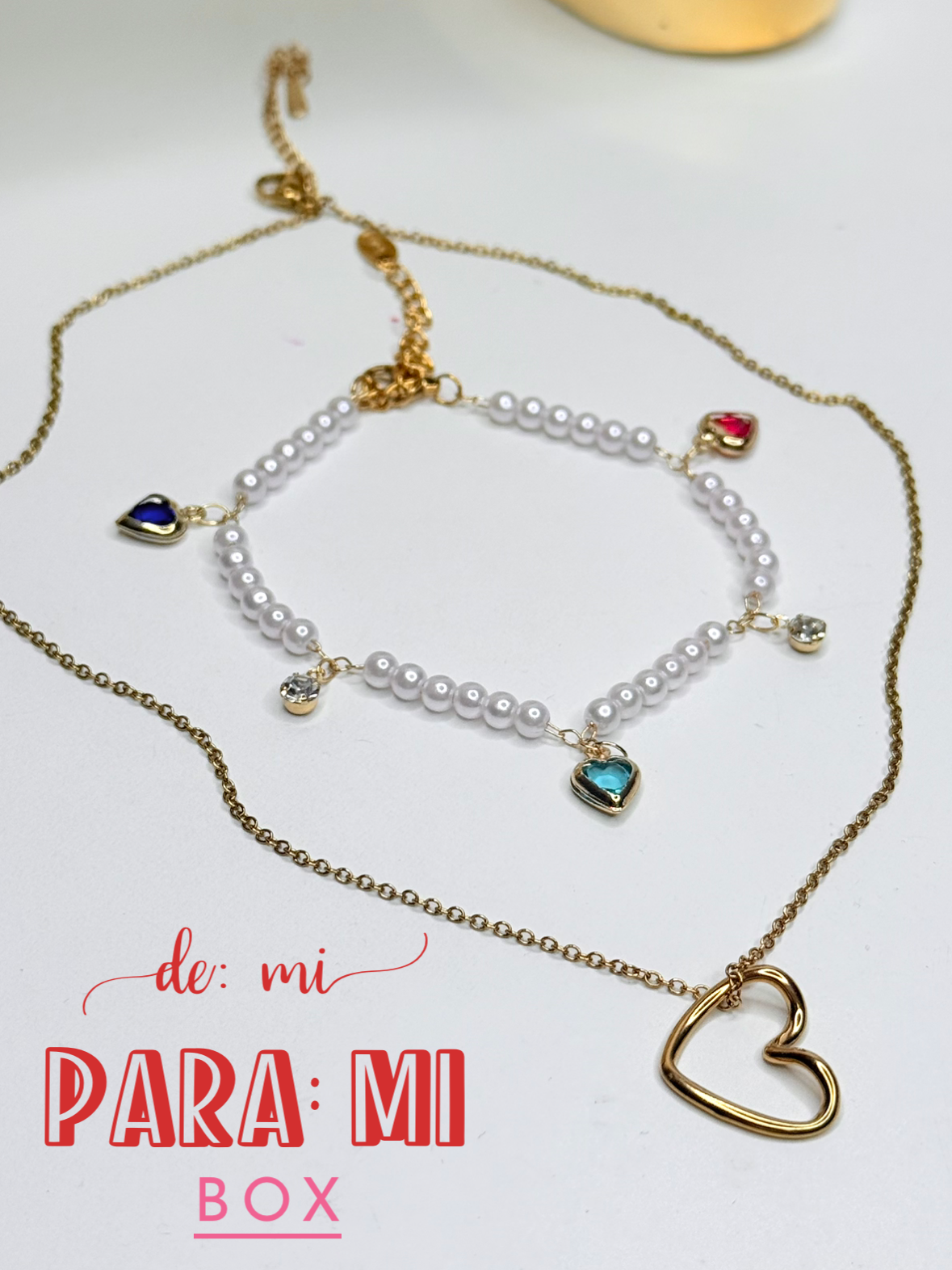 De: Mi Para: Mi Set Necklace + Bracelet