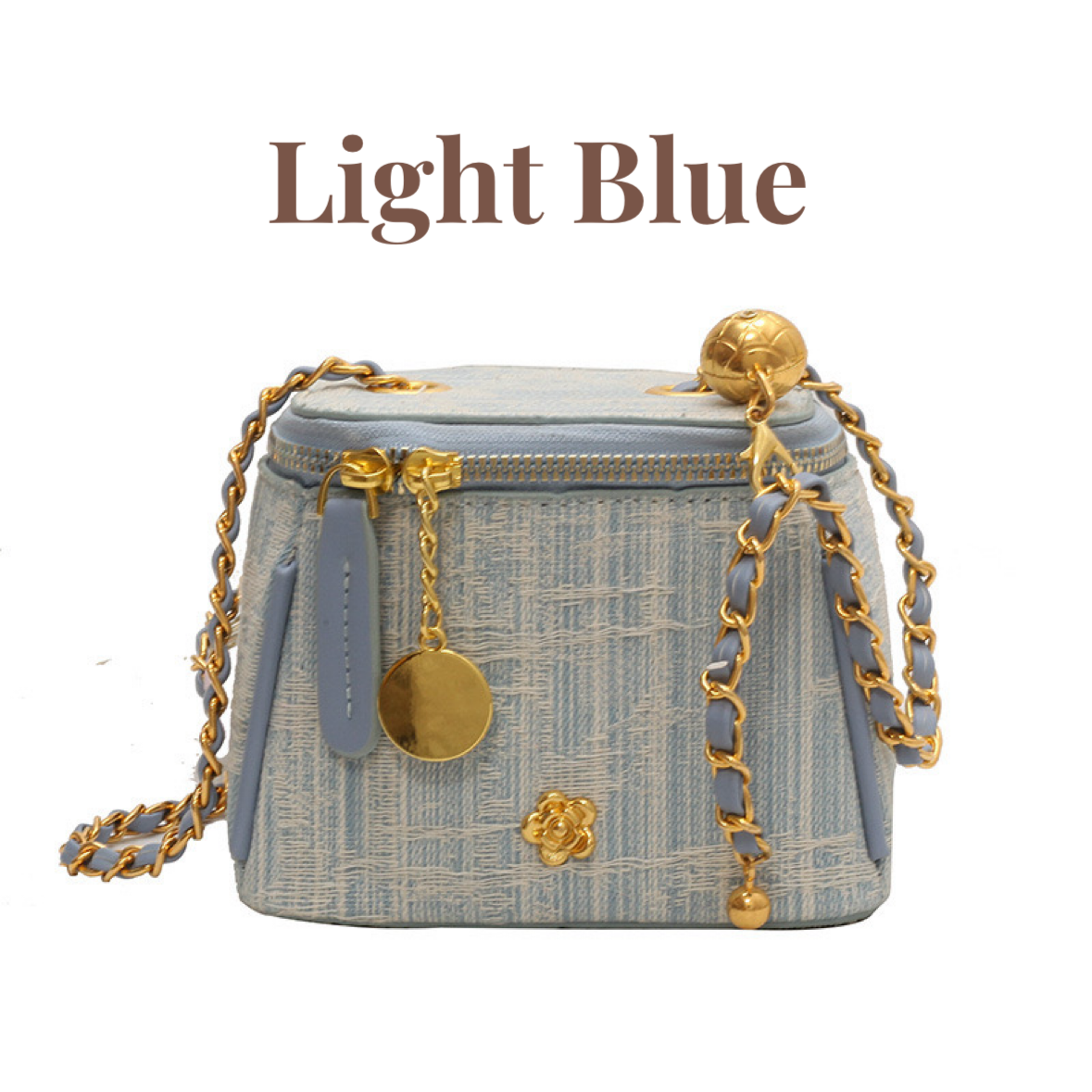 Small Denim Zara Crossbody Bag