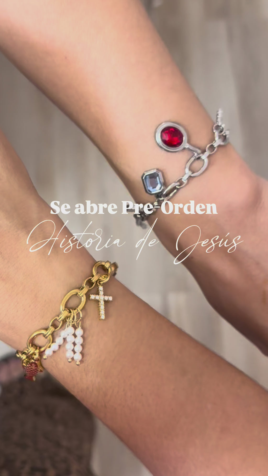 Compra 1 y lléva la 2nda GRATIS. La Historia de Jesus: La Pulsera/ Bracelet HDJ